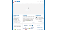 Desktop Screenshot of navsoftusa.com