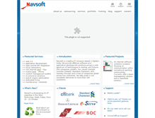 Tablet Screenshot of navsoftusa.com